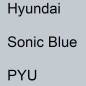 Preview: Hyundai, Sonic Blue, PYU.